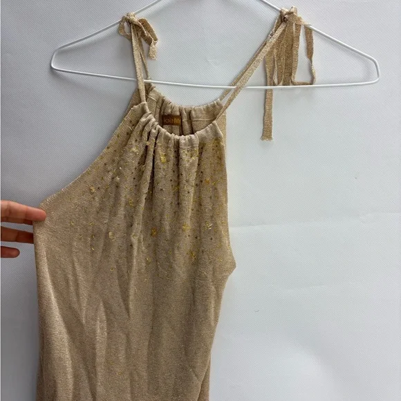 gold sequin top - Picture 3 of 6